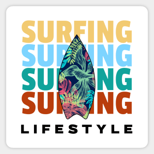 SURFER Dude Surf Life Surfboard Sticker